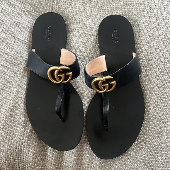 Gucci Double G Women Thong Sandal - Picture 3 of 12